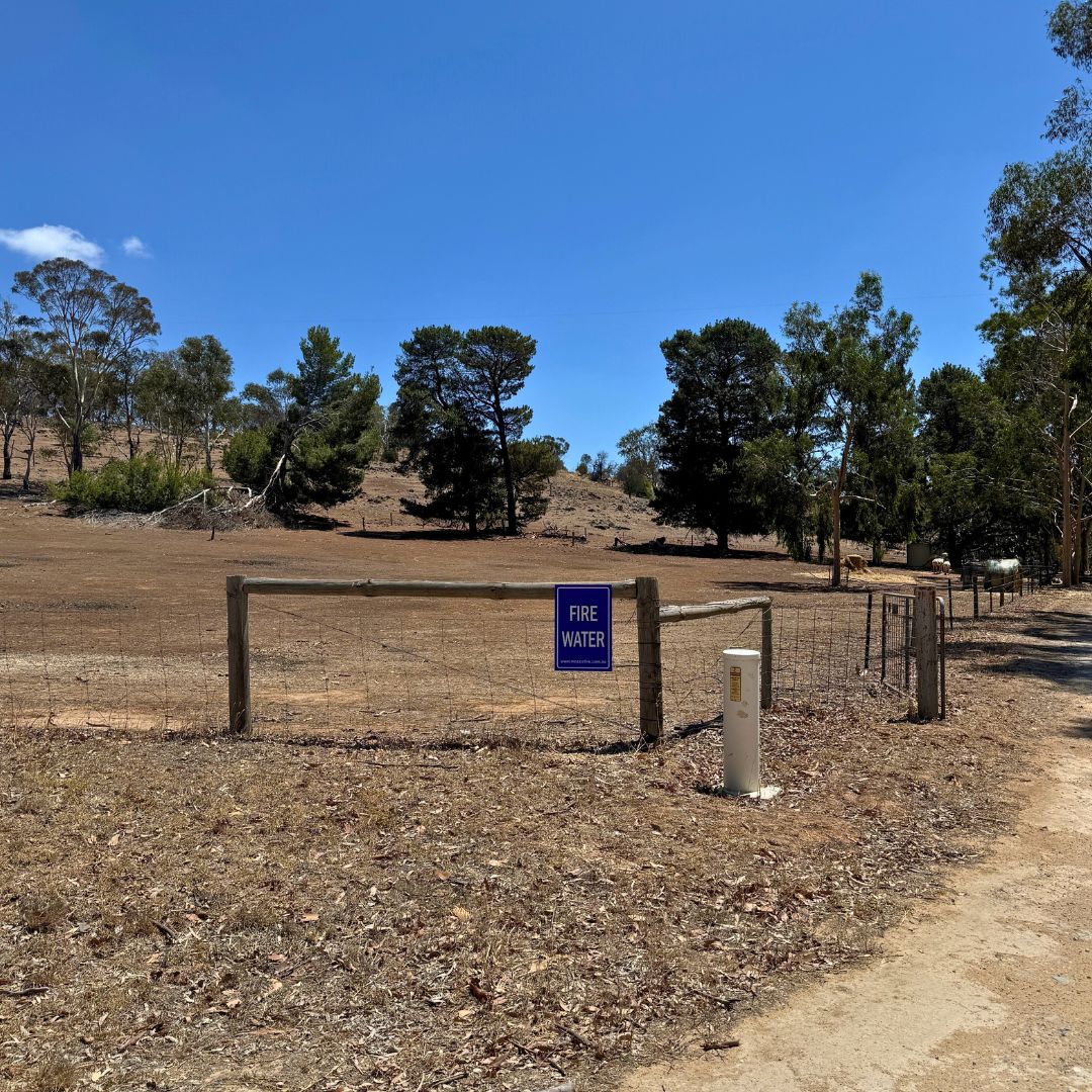 Reflective Sign - Fire Water