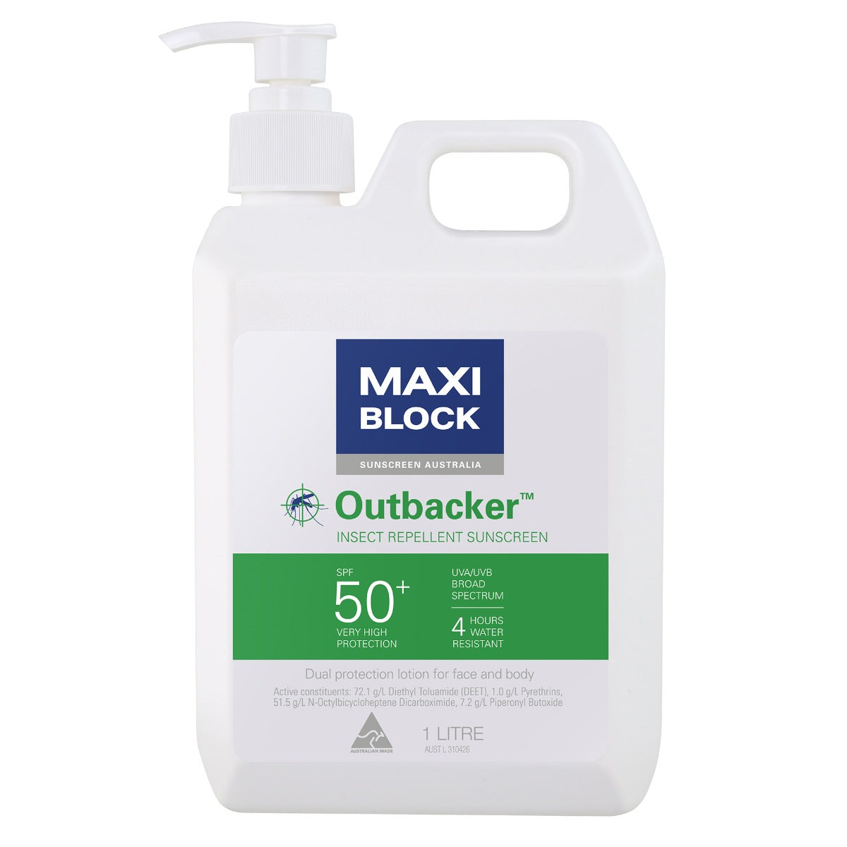 Sun Screen - MaxiBlock Outbacker SPF50+