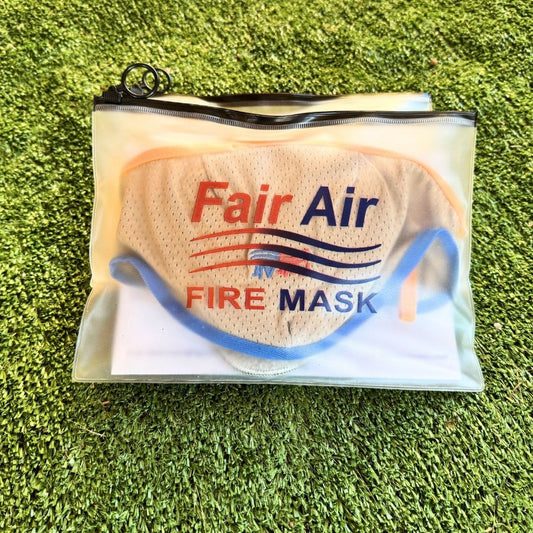 Face Mask - Fair Air Reusable Fire Mask pack